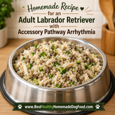 Lab Retriever Adult with Accessory Pathway Arrhythmia Lab Retriever Adult with Accessory Pathway Arrhythmia